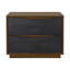 Kayner 2-Drawer Nightstand - Charcoal