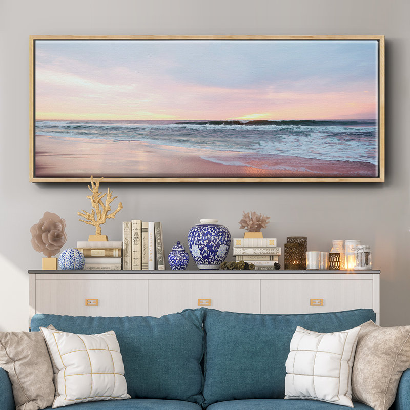 Morning Stroll- Framed Canvas
