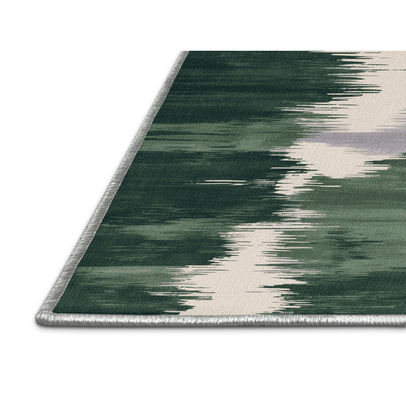 Tapis beige lavable à la machine, Tapis de couloir 2 pi x 4 pi