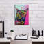 «Feline Glare» par Dean Russo, art mural sur toile-101649789