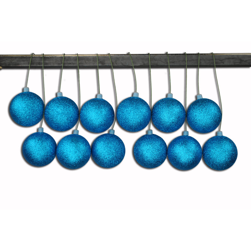 Shatterproof Ball Ornament, Aqua