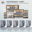 2 Seater Linen Loveseat-1790738442
