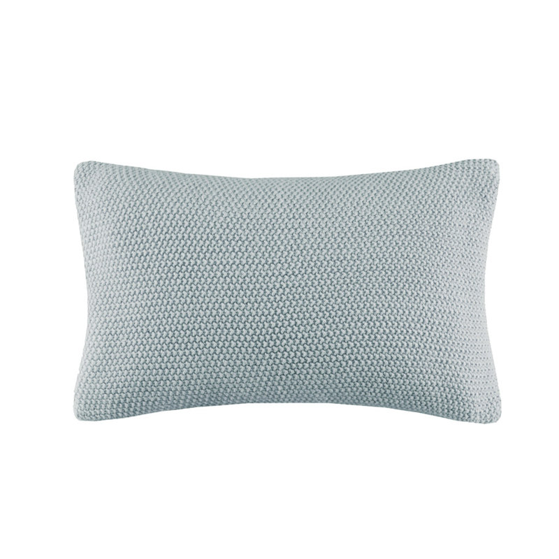 Housse de coussin Gracie Mills Lessie, Bleu