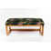 Velvet Upholstered Bench