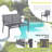 Arantxa 4 - Person Patio Conversation Set-2139278355