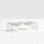 Small Clear Elevated Feeder with Color Bowls-61659535-62441846