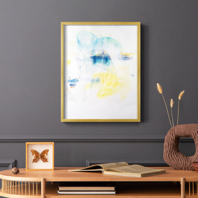 Spacial II Framed Print - Solid Wood