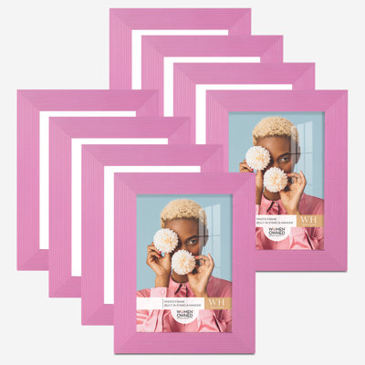 Wood Picture Frame - Set of 8