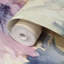 Papier peint fleurs aquarelles pastel