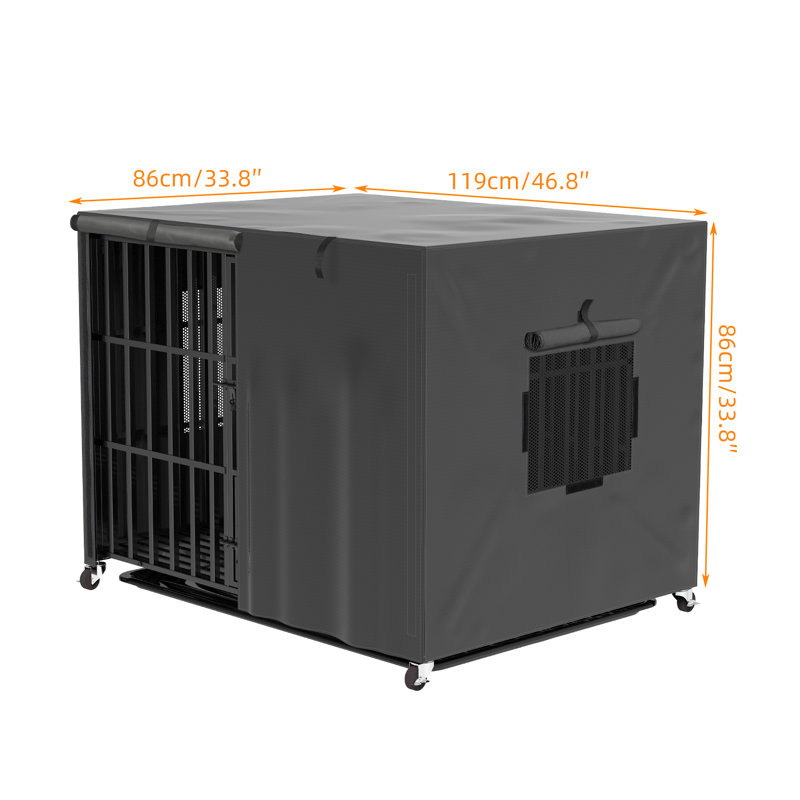 Housse pour cage Dejonna, Grand (H 33,8 po x l 46,8 po x P 33,8 po)