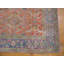 Warm Coral Color Antique Tribal Herati Pattern Indian Agra Cotton Rug