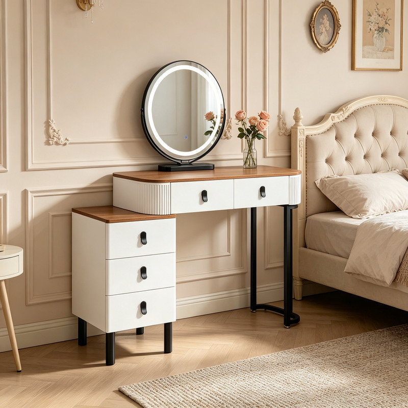 Dressing Table, Brown