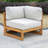 Acacia 5-Piece Outdoor Sectional Seating Group With Cushions
