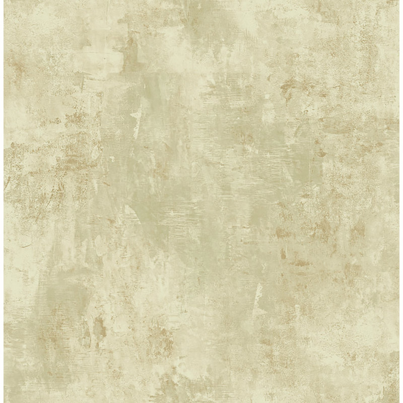 Papier peint imitation métal brun foncé et kaki Seaeter Design, Brun clair métallique / kaki