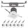 Pop-in 4" LED Slim Profile Recessed Lighting Kit