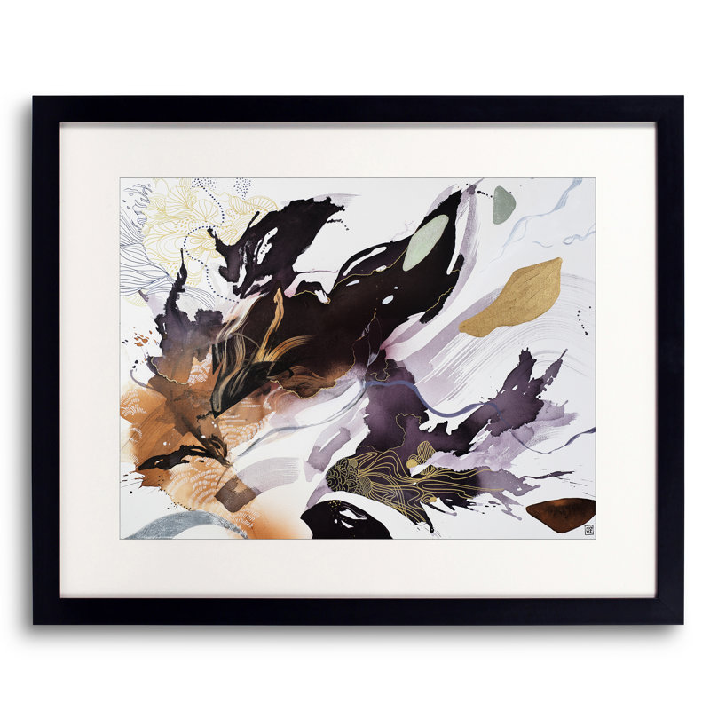 Memory For Tomorrow Print by Novi Lim, Black Framed Paper, 21.25" H x 17.25" W