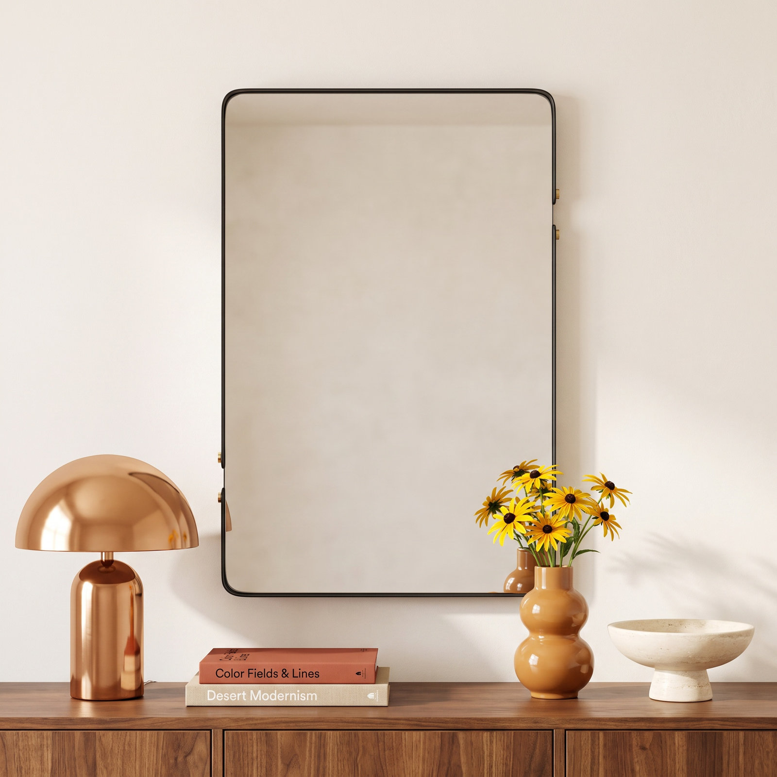 Rockdale Metal Rectangle Wall Mirror