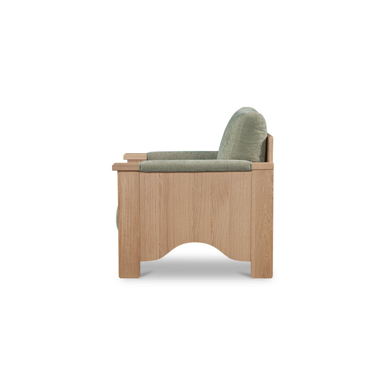 Bauer Accent Chair Cream, Green