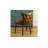 Laurinda Faux Leather Wingback Chair