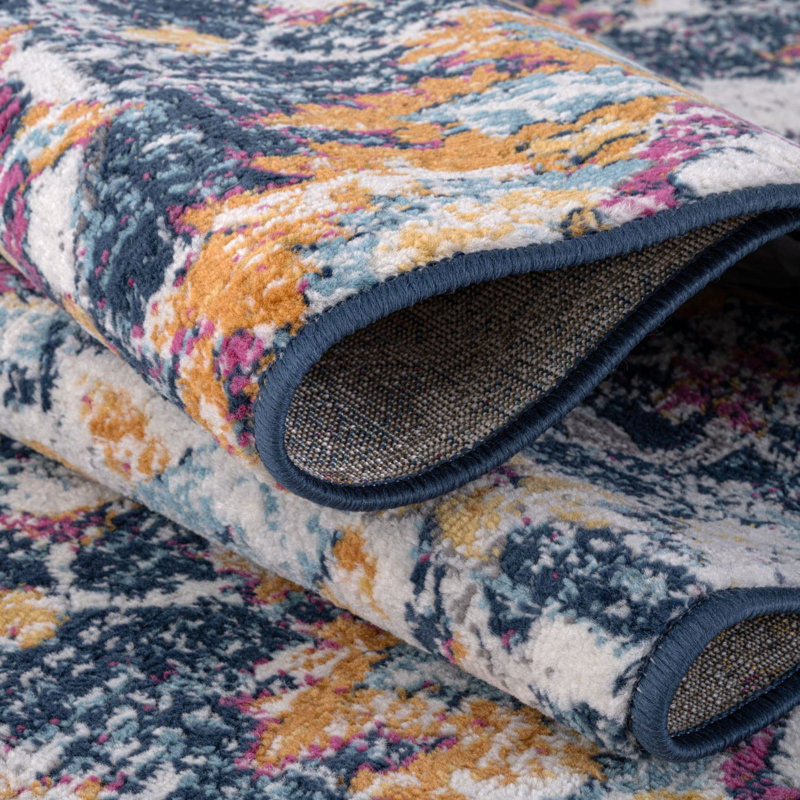 Marrakech Vintage Rugs in Multicolour | 420, Rectangle 160 x 230cm