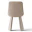Chaises de salle à manger rembourrées avec accoudoirs rembourrés Modern (ensemble de 6)-131274233