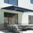 10x8 ft. Powered Retractable Patio Awnings, Outdoor Sunshade Canopy with Remote-107785771