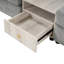 Canapé modulaire rembourré avec accoudoirs de rangement et console centrale pour salon Modern-1864926838