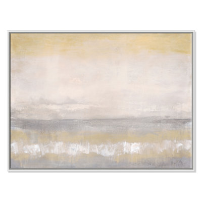 Willadeene Morning Calm 2 - Cadre flottant, reproduction d'art sur toile