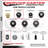 Polyolefin Top Plate Swivel Caster