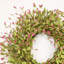 Couronne de fleurs artificielle 24 "printemps été fleur de grappe d'eucalyptus pour porte d'entrée-1302438905
