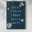Alphabet de la vache de l'espace - Cavas enveloppés de galerie-1851585391