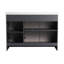 Meuble-lavabo simple 48 po avec lavabo en résine Miterdale-809342820-823510683