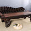 Chaise antique en orme-111026937