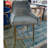 Maurilia Upholstered Counter Stool with Metal Frame-644608445-639066004