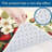 Red Strawberry Kitchen Mats, 2 Pack, for Kitchen & Entryway