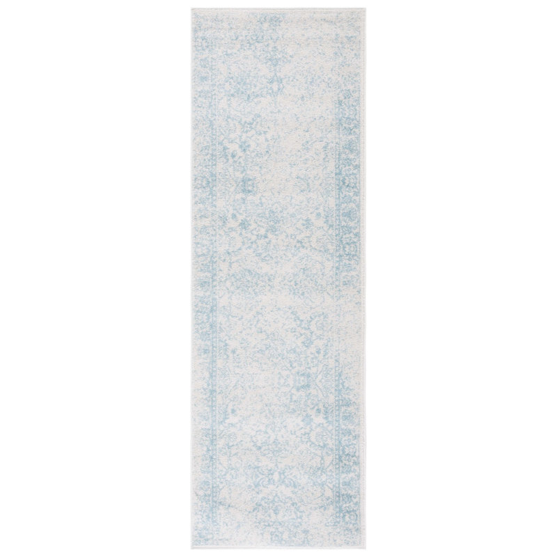 Olius Performance Floral Rug, Runner 2'6" x 8'