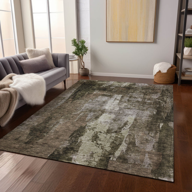 Tapis Segin avec envers antidérapant, Rectangle 5 pi x 7 pi 6 po