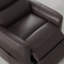 Fauteuil relevable en similicuir brun foncé Bentley-826081296
