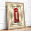 British Telephone Box Minimalist - Print-484253680-484253682