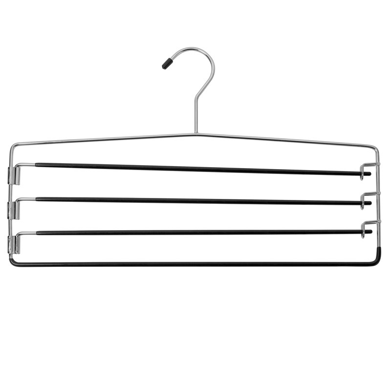 4 Tier Swing Arm Nonslip Pants Hanger.