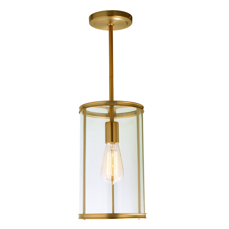 Gilford 1 - Light Single Pendant, Satin Brass