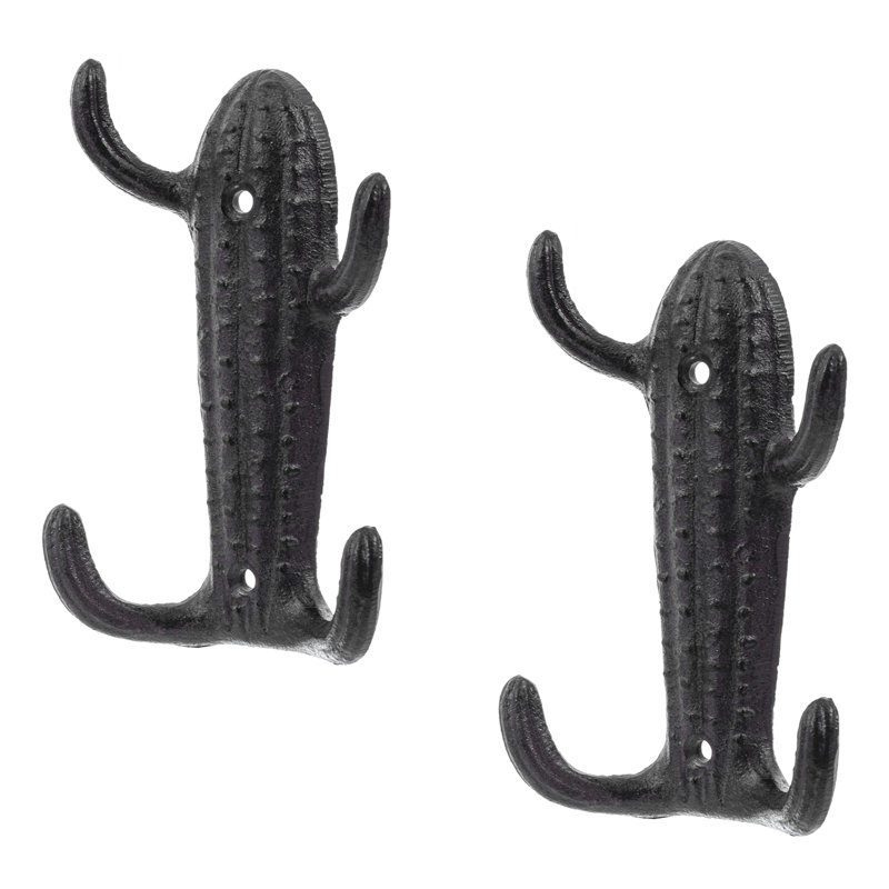 2 Piece Decorative Entryway Wall Coat Hooks