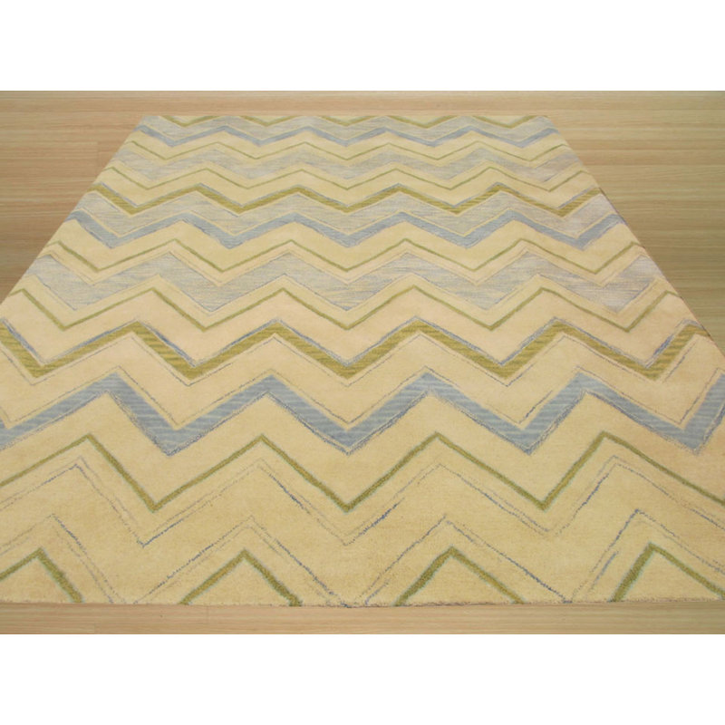 Hand Tufted Wool Geometric Area Rug