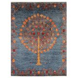Hand-Knotted High-Quality Area Rug