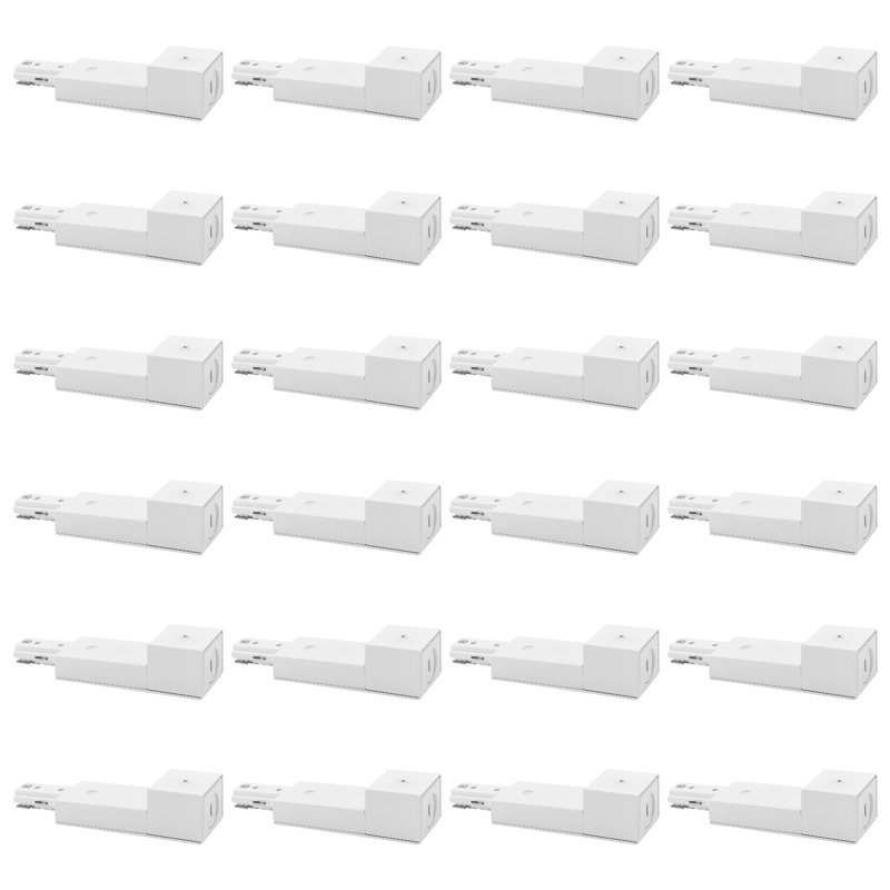 Monteur de conduit luxueux Luxrite, Blanc
