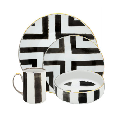 Christian Lacroix Porcelain Dinnerware Set