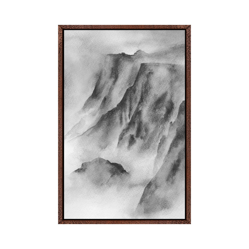 Mountain Mist by Melissa Selmin - Gallery-Wrapped Canvas Giclée on Canvas, 66.04 cm H x 45.72 cm W, Classic Wood Framed
