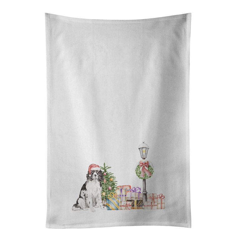 Ensemble de 2 serviettes de cuisine English Springer Spaniel