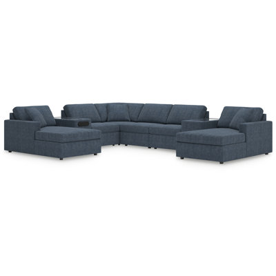 Canapé modulaire 8 pièces avec méridienne Modmax
