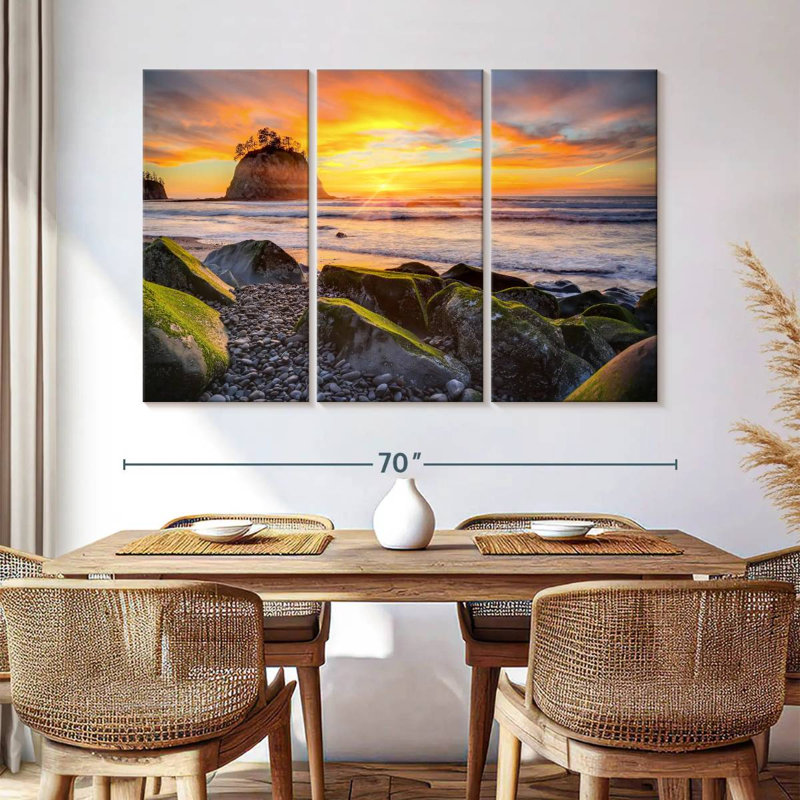 Gillard Rialto Beach Coast, H 42 po x l 65 po